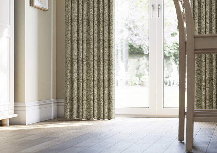 William Morris Strawberry Thief, Woven Sage - Made to Measure Curtains - Image 5